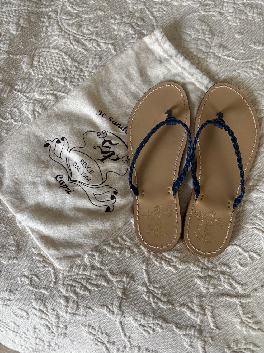 Capri Handmade Braided Leather Sandals